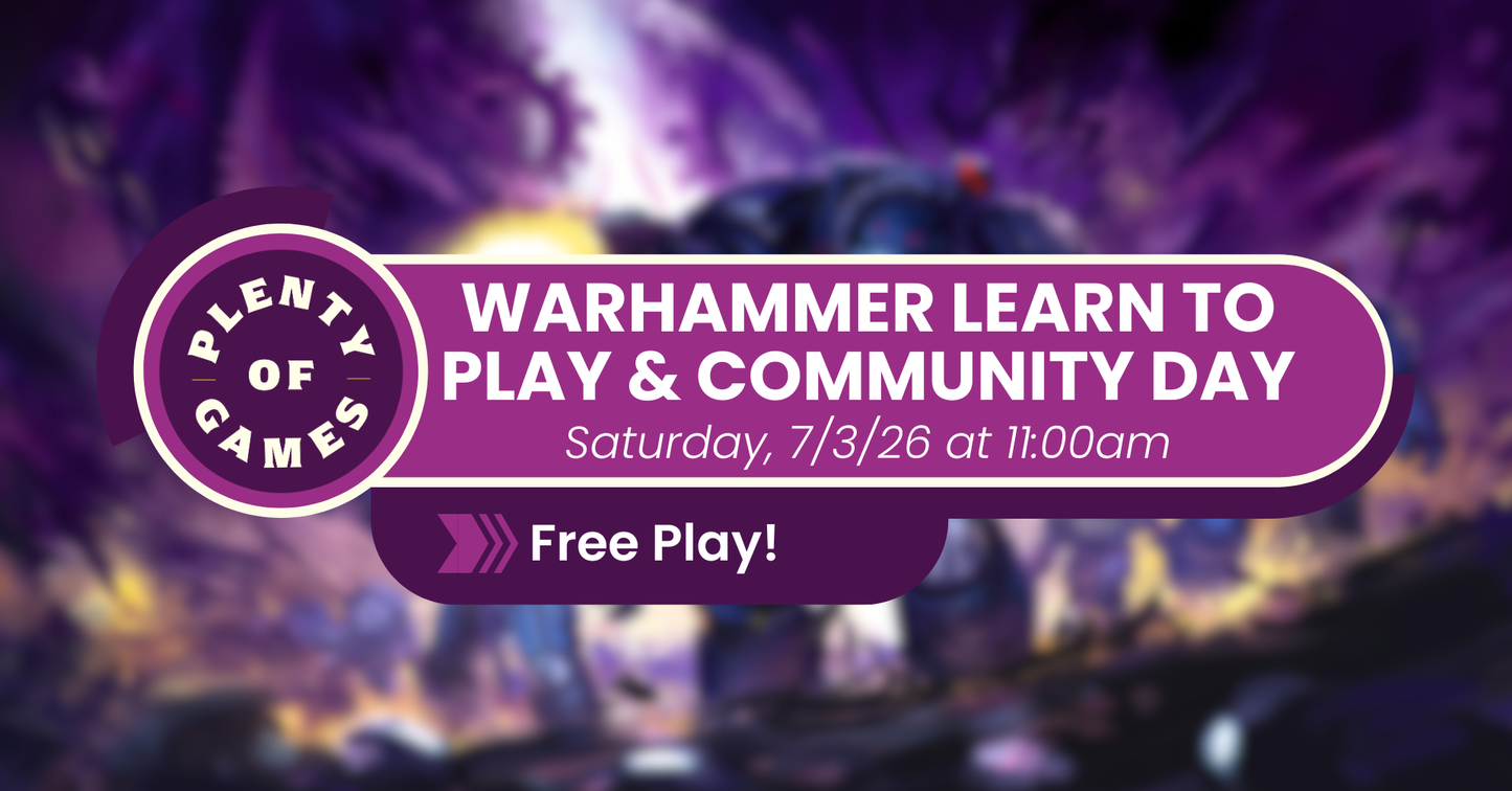 Warhammer Learn to Play & Community Day
