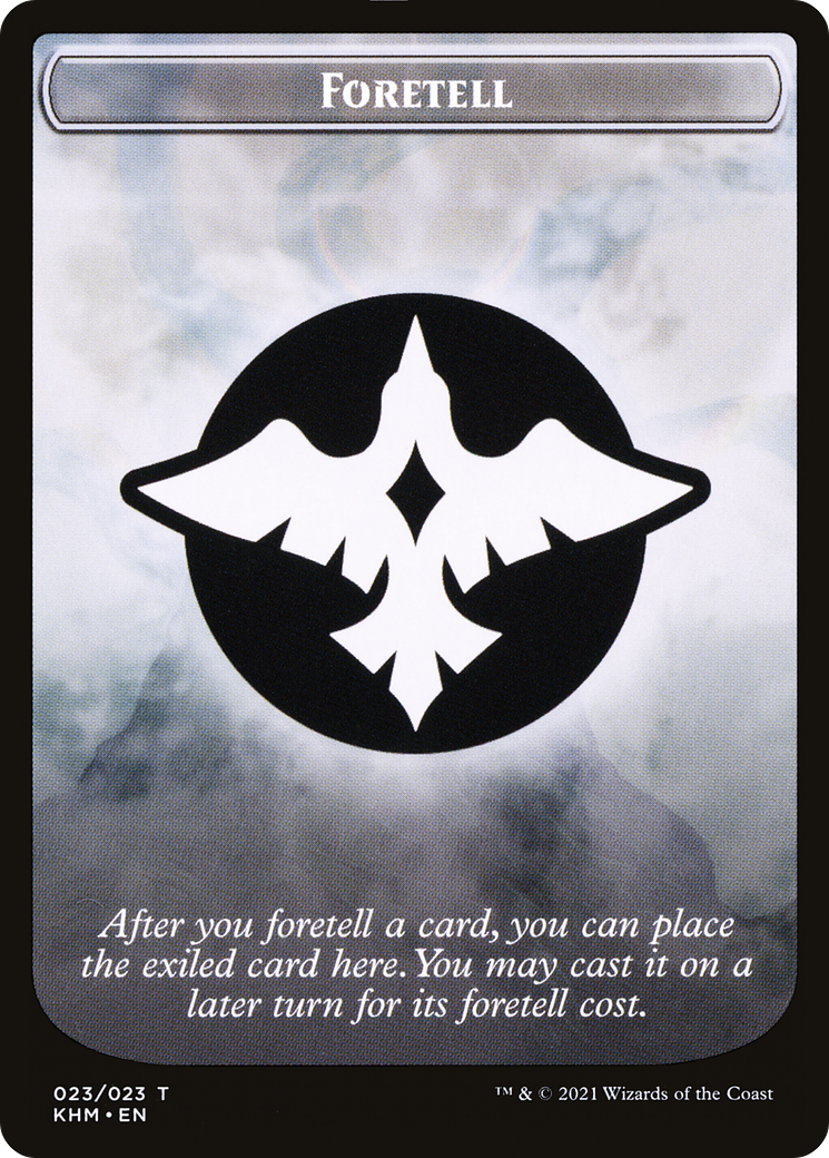 Foretell  [Kaldheim Tokens]
