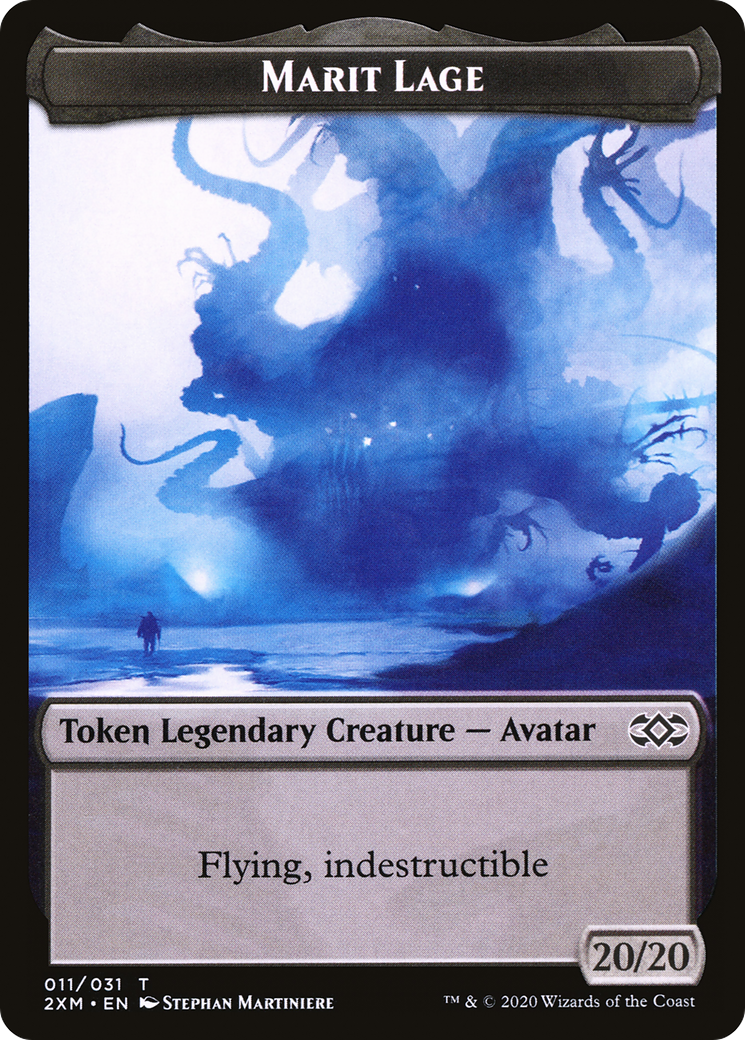 Marit Lage  [Double Masters Tokens] Foil
