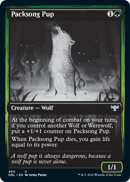 Packsong Pup [Innistrad: Double Feature] Foil