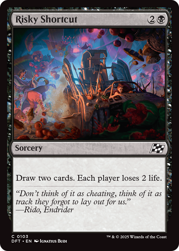 Risky Shortcut [Aetherdrift] Foil