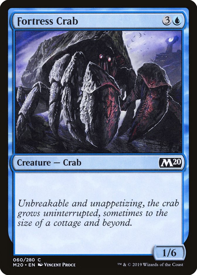 Fortress Crab [Core Set 2020] Foil