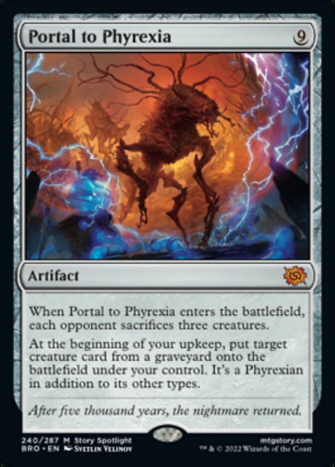 Portal to Phyrexia [The Brothers' War] Foil