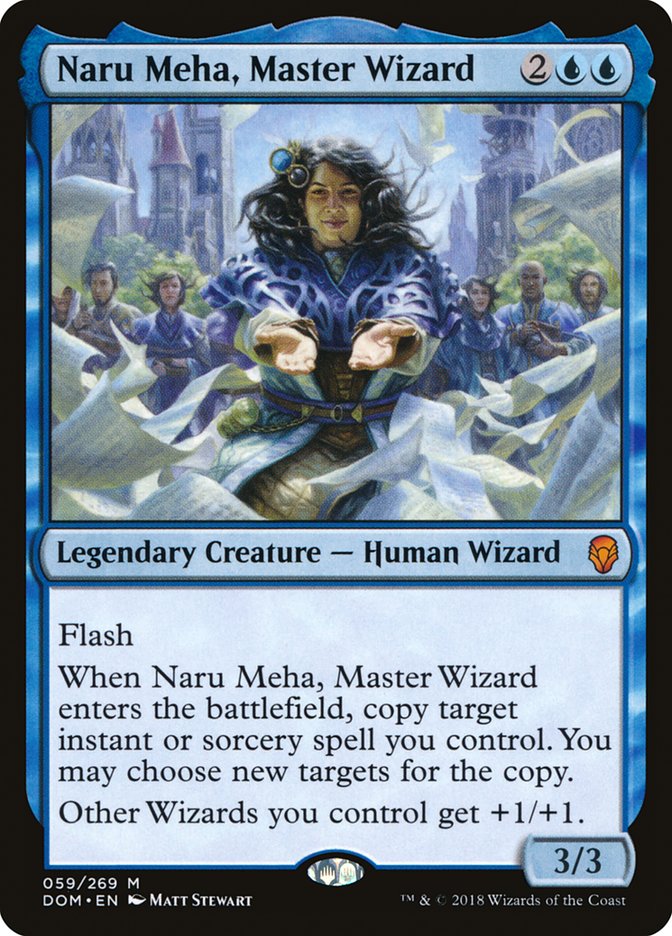 Naru Meha, Master Wizard [Dominaria] Foil