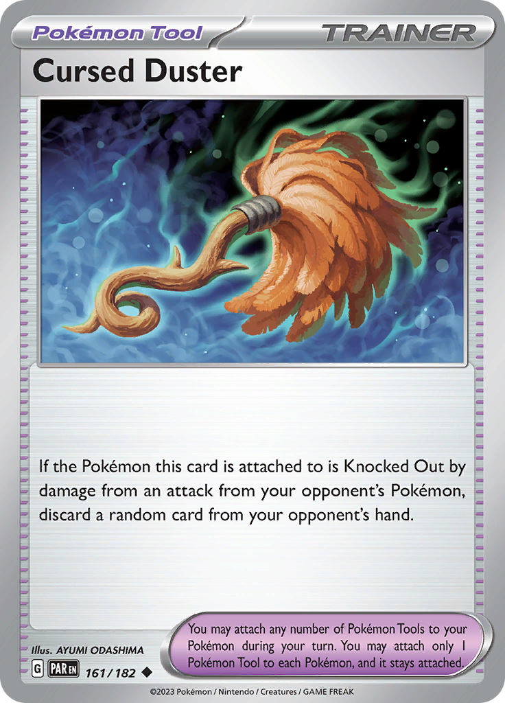 Cursed Duster (161/182) [Scarlet & Violet: Paradox Rift] Reverse Holofoil