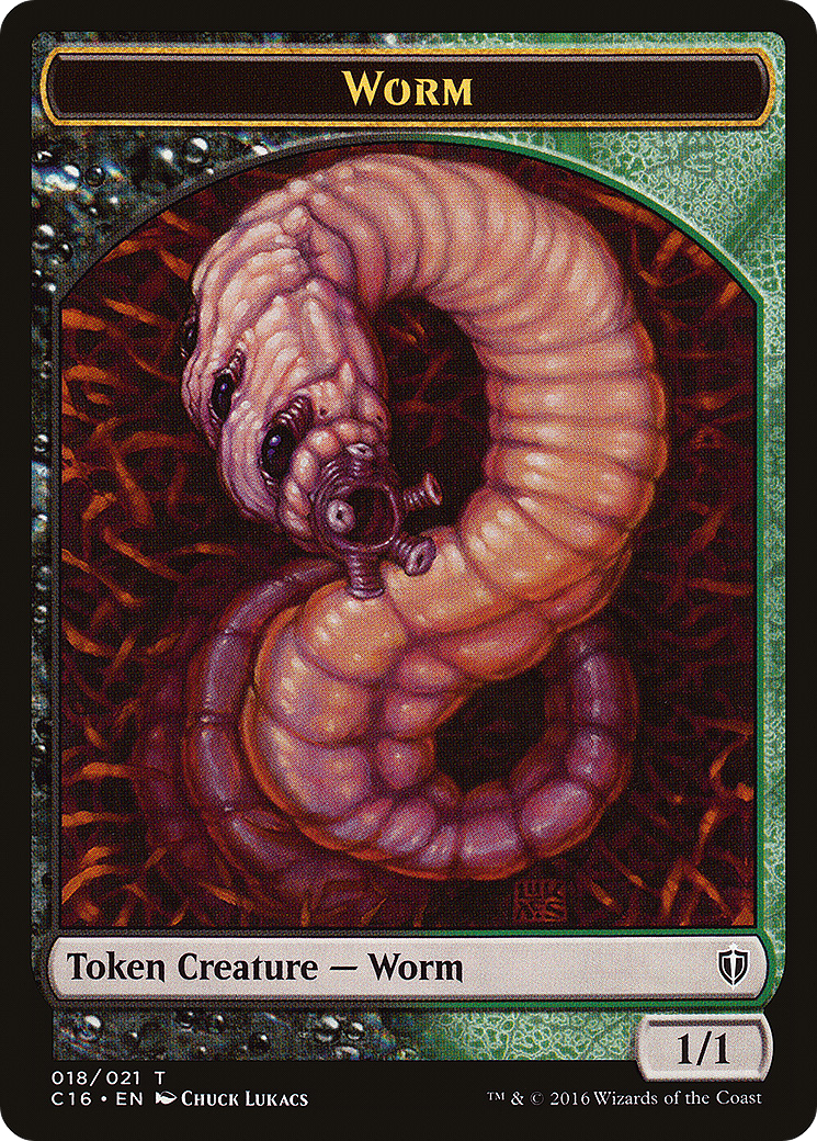 Worm  [Commander 2016 Tokens]