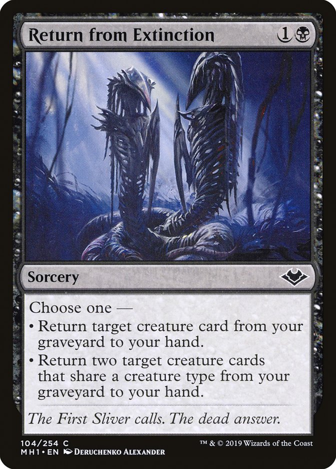 Return from Extinction [Modern Horizons] Foil