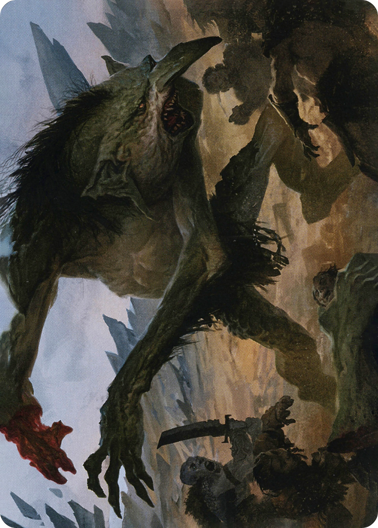 Loathsome Troll // Troll  [Adventures in the Forgotten Realms Art Series] (Borderless)