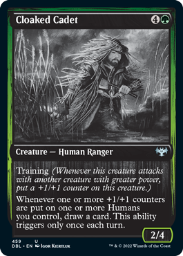 Cloaked Cadet [Innistrad: Double Feature] Foil