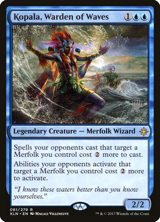 Kopala, Warden of Waves (Promo Pack) [Ixalan Promos] Foil