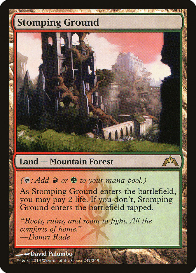 Stomping Ground [Gatecrash] Foil