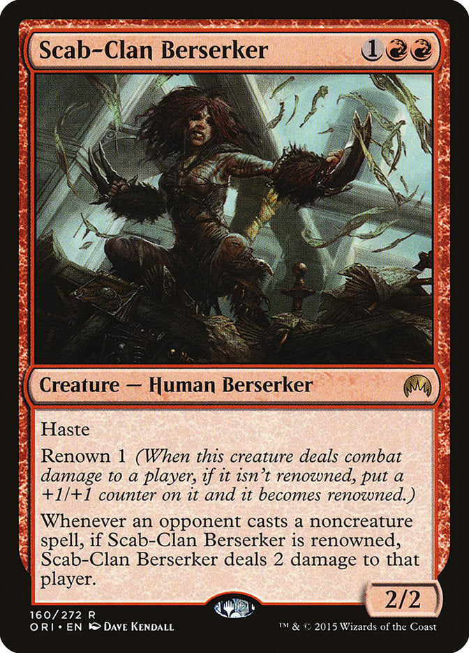 Scab-Clan Berserker [Magic Origins] Foil