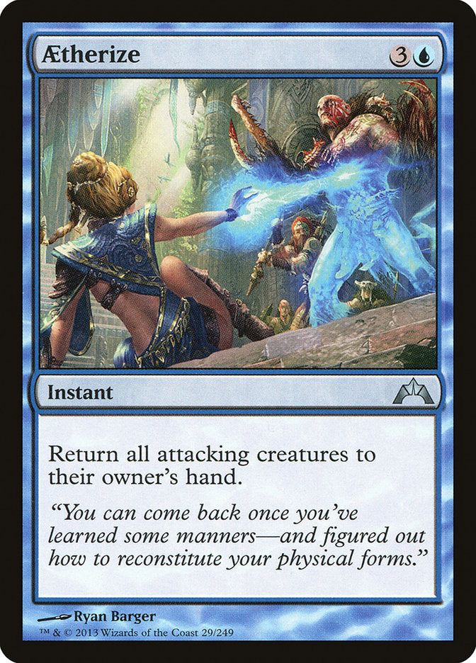 Aetherize [Gatecrash] Foil