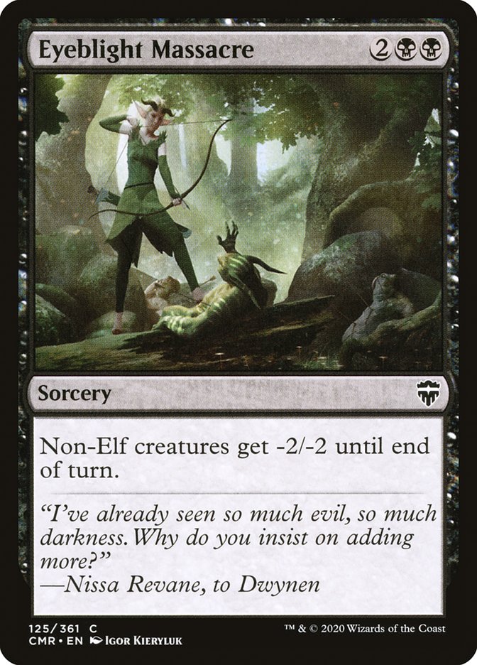 Eyeblight Massacre [Commander Legends] Foil