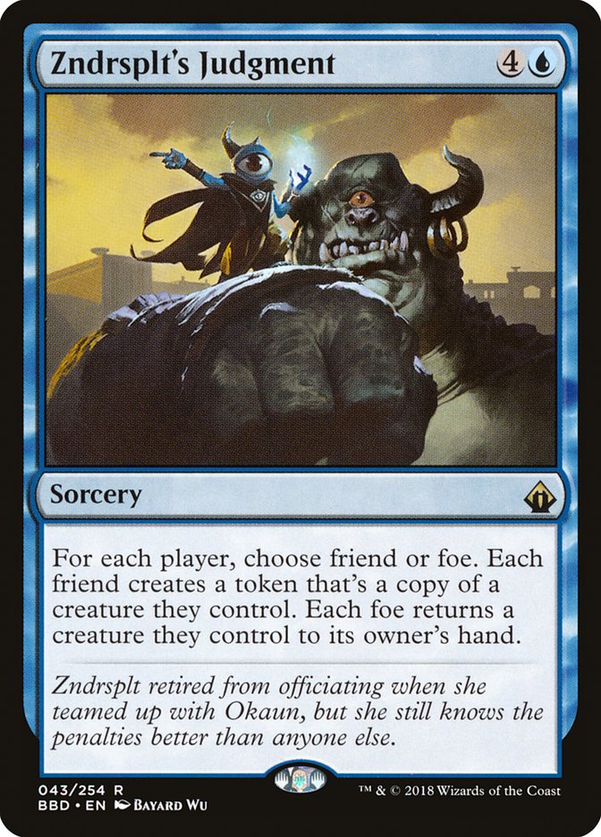 Zndrsplt's Judgment [Battlebond] Foil