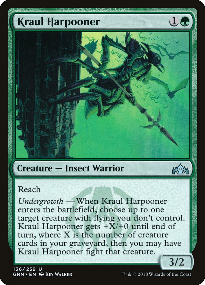 Kraul Harpooner [Guilds of Ravnica] Foil