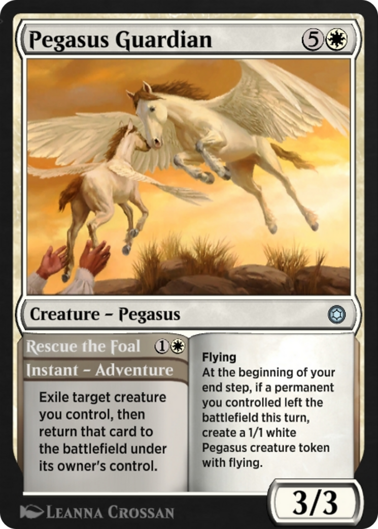 Pegasus Guardian // Rescue the Foal  [Alchemy Horizons: Baldur's Gate]
