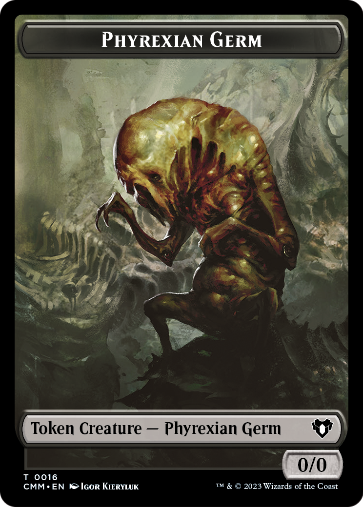 Phyrexian Germ  [Commander Masters Tokens]