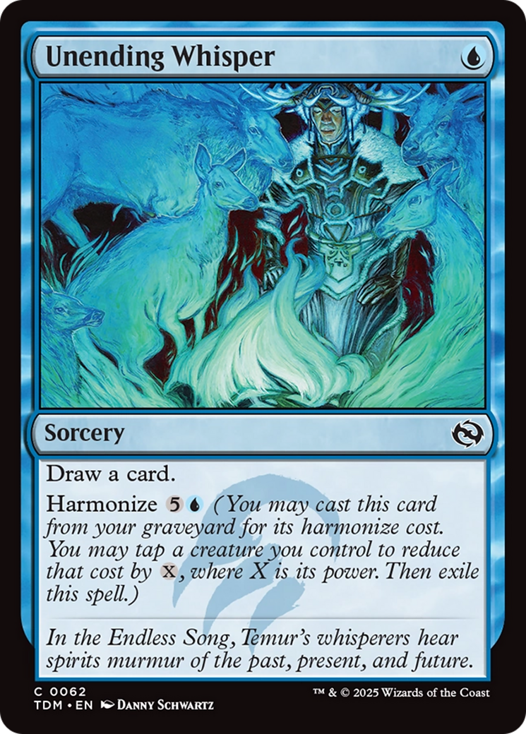 Unending Whisper [Tarkir: Dragonstorm]