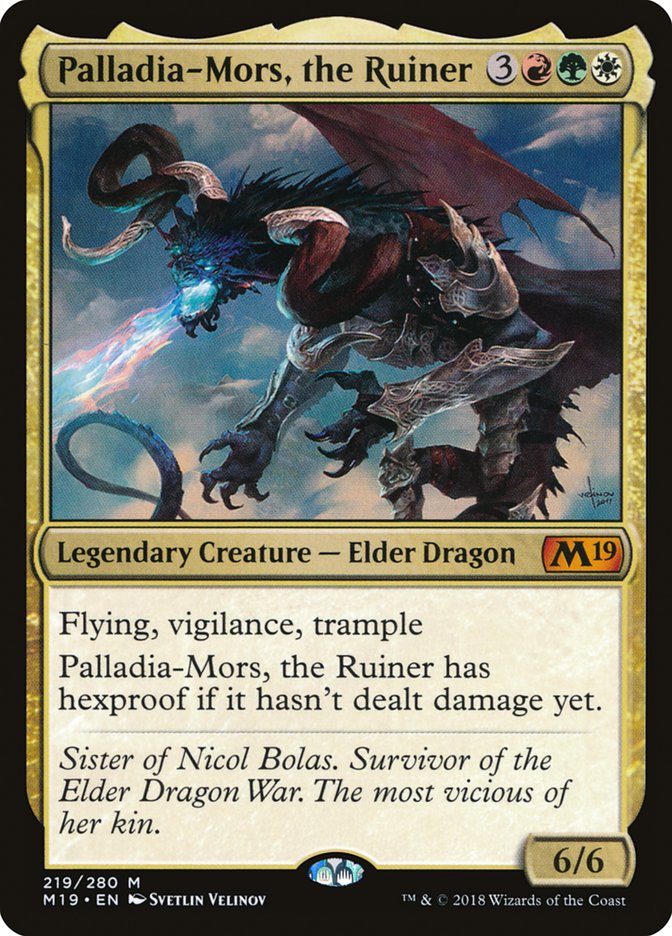 Palladia-Mors, the Ruiner [Core Set 2019] Foil