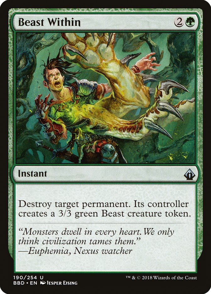 Beast Within [Battlebond] Foil