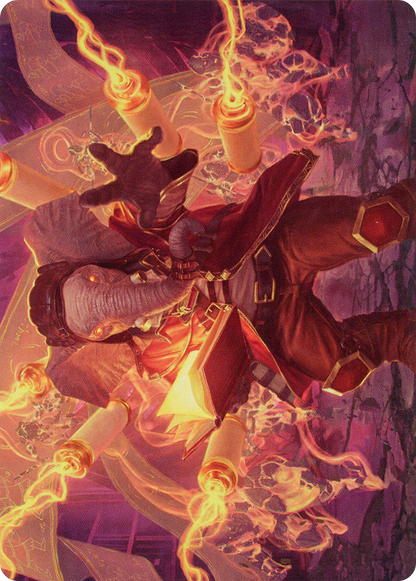 Quintorius, Loremaster // Quintorius, Loremaster  [March of the Machine Art Series] (Borderless)