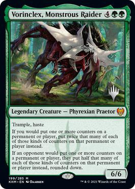 Vorinclex, Monstrous Raider (Promo Pack) [Kaldheim Promos] Foil