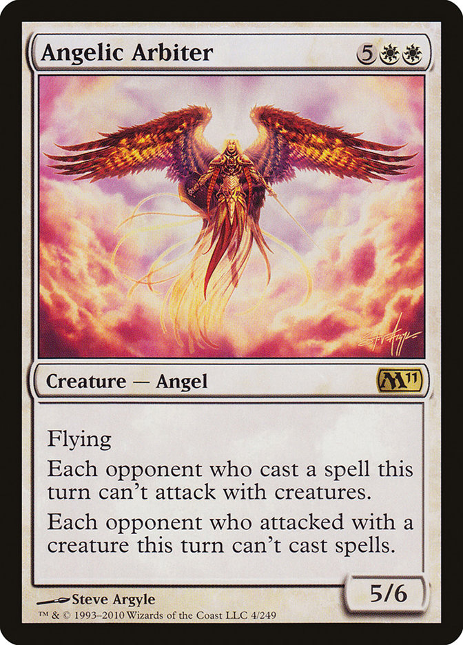 Angelic Arbiter [Magic 2011] Foil