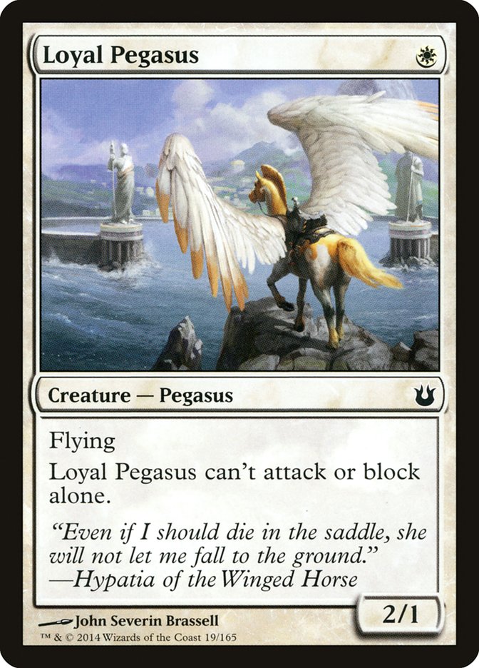 Loyal Pegasus [Born of the Gods] Foil
