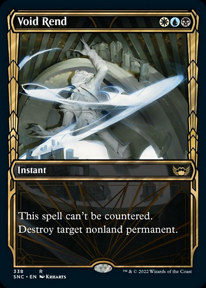 Void Rend (Showcase Golden Age) [Streets of New Capenna] Foil