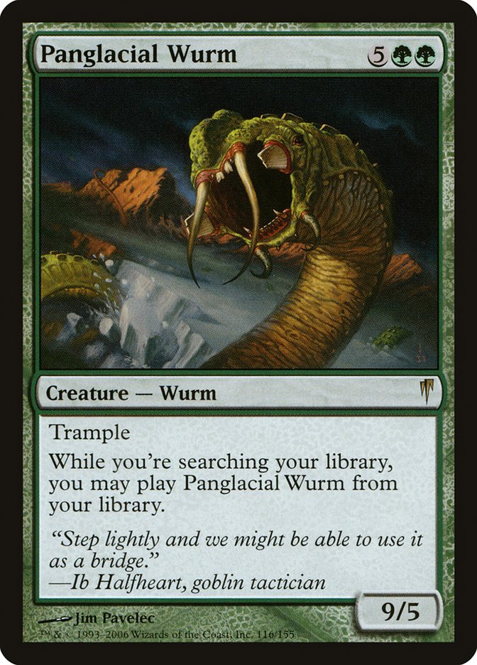Panglacial Wurm [Coldsnap] Foil