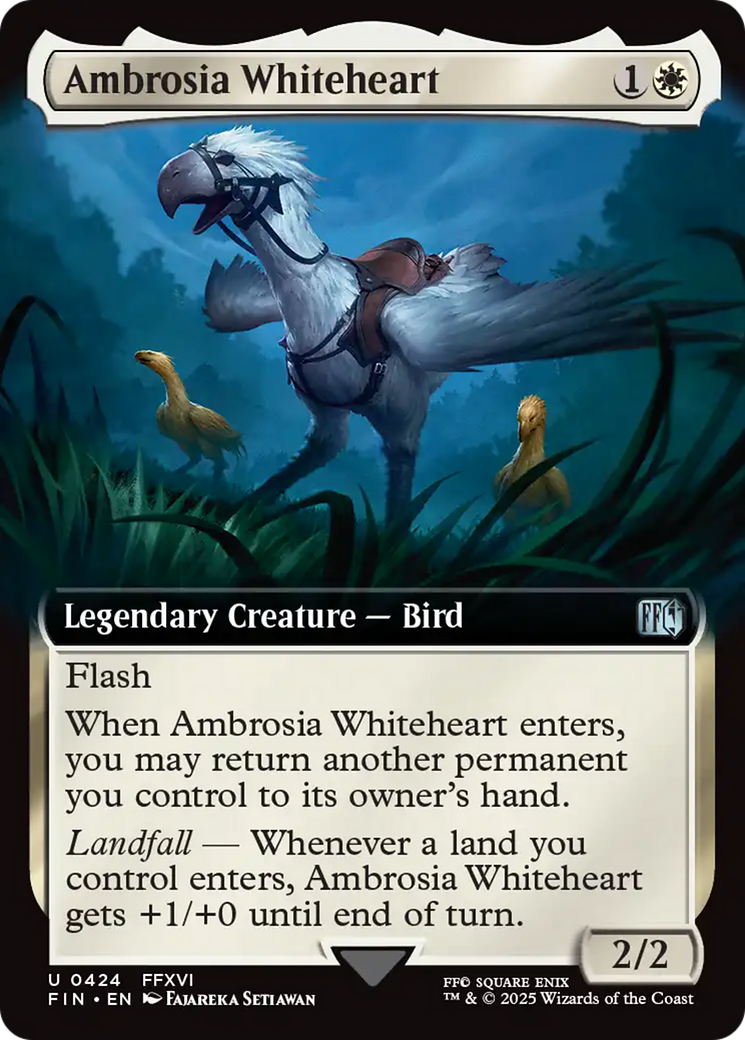Ambrosia Whiteheart (Extended Art) [FINAL FANTASY] Foil