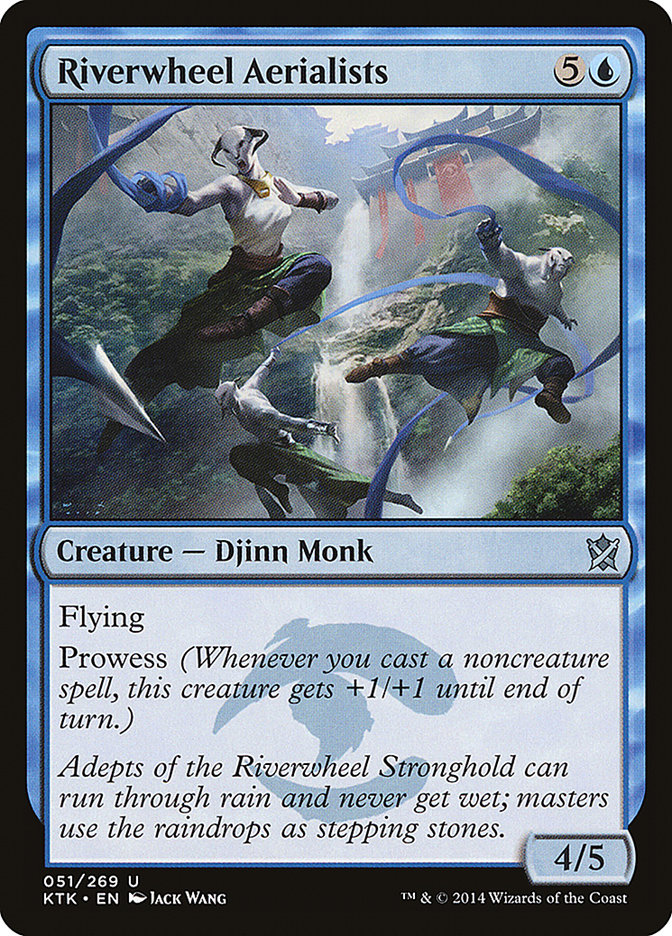 Riverwheel Aerialists [Khans of Tarkir] Foil