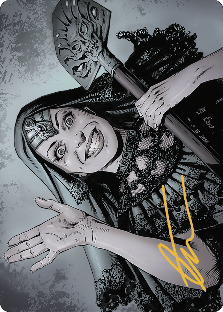 Gisa, the Hellraiser // Gisa, the Hellraiser  [Outlaws of Thunder Junction Art Series] (Borderless) Foil
