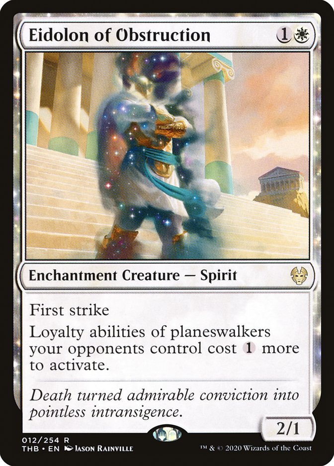Eidolon of Obstruction [Theros Beyond Death] Foil