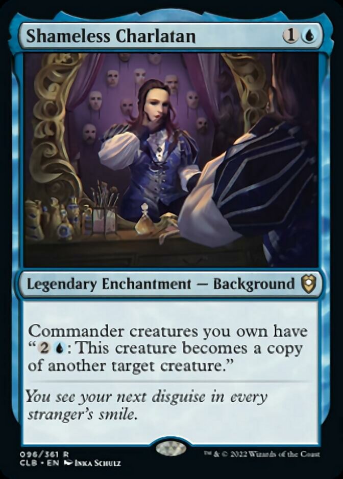 Shameless Charlatan [Commander Legends: Battle for Baldur's Gate] Foil
