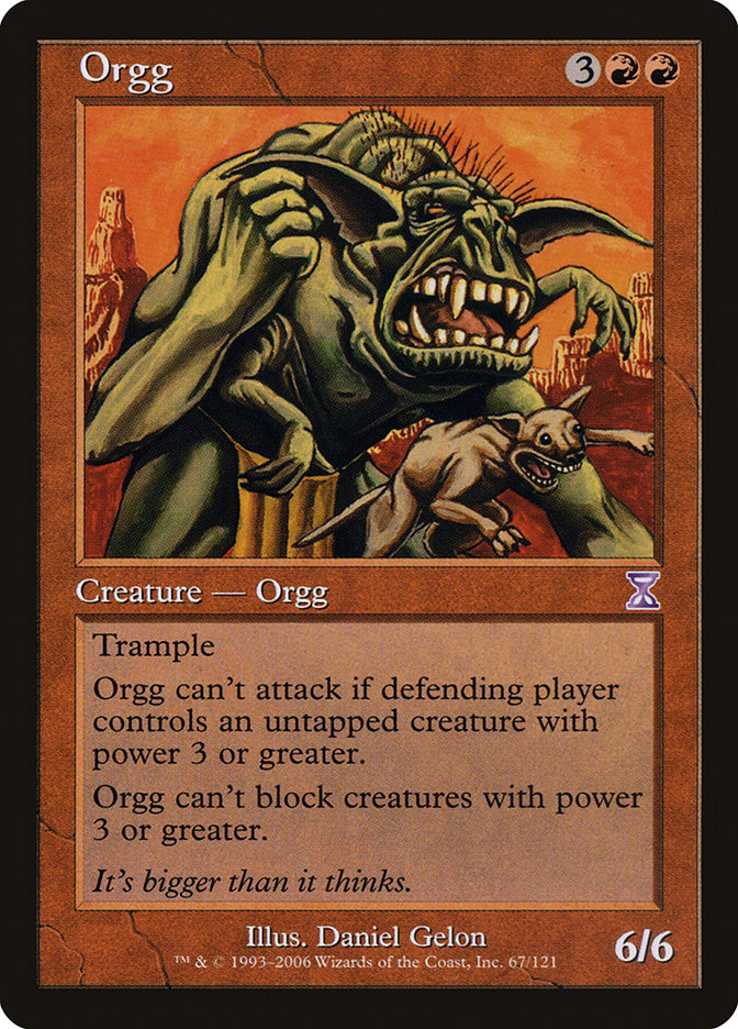 Orgg [Time Spiral Timeshifted] Foil