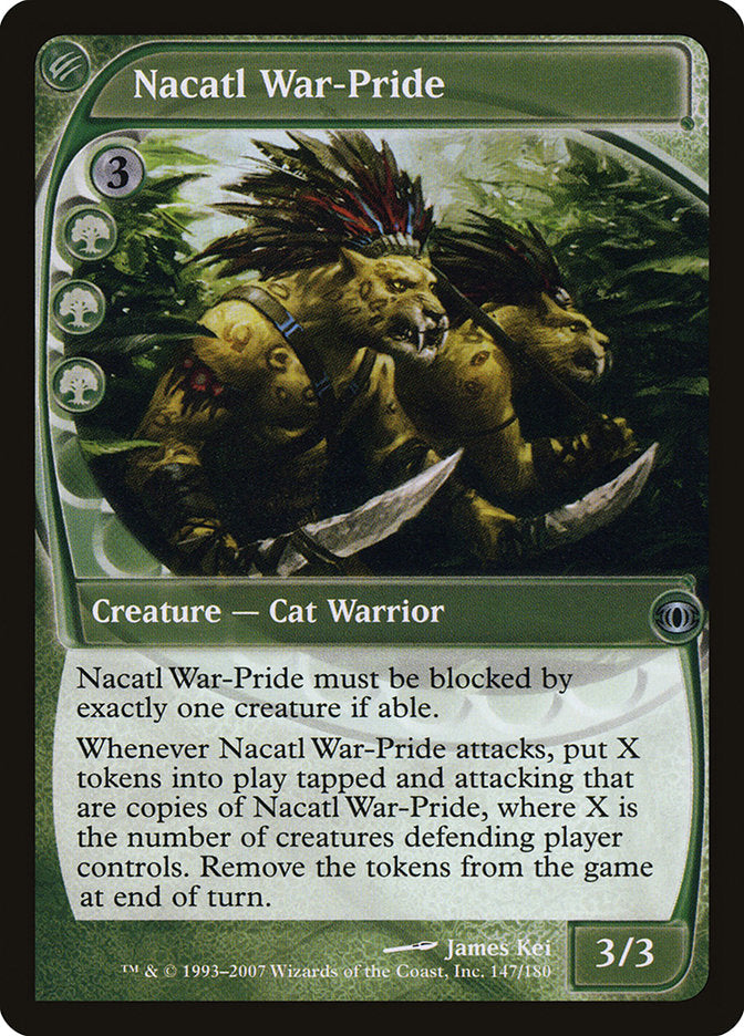 Nacatl War-Pride [Future Sight] Foil