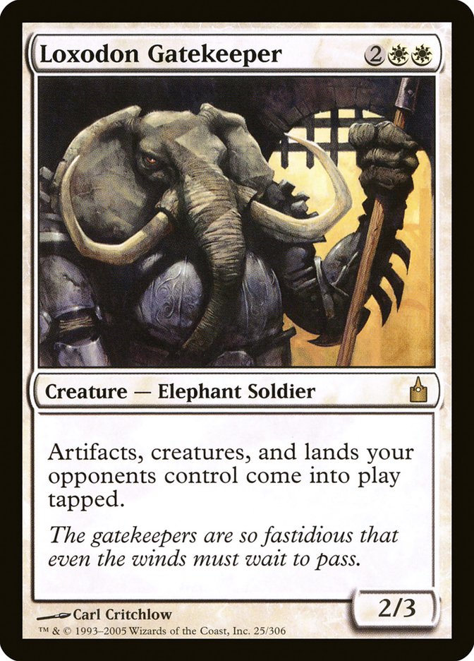 Loxodon Gatekeeper [Ravnica: City of Guilds] Foil