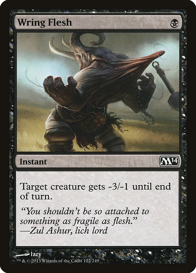 Wring Flesh [Magic 2014] Foil