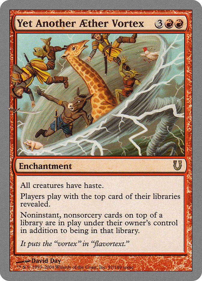 Yet Another Aether Vortex [Unhinged] Foil