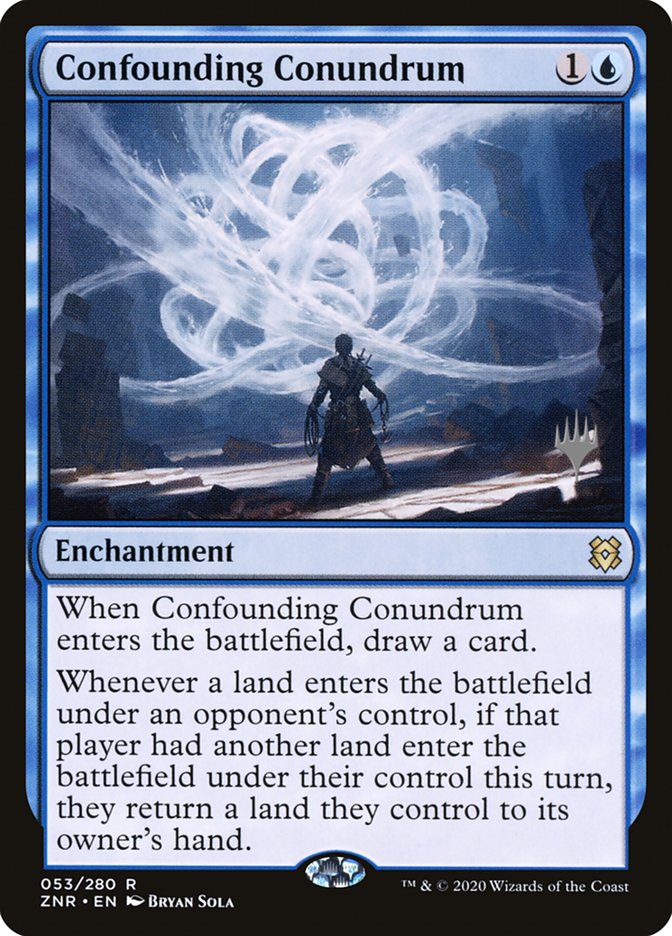 Confounding Conundrum (Promo Pack) [Zendikar Rising Promos] Foil