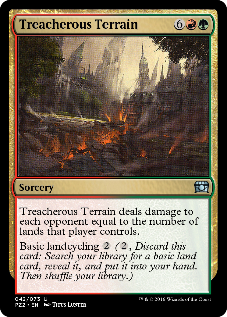 Treacherous Terrain  [Treasure Chest] Foil