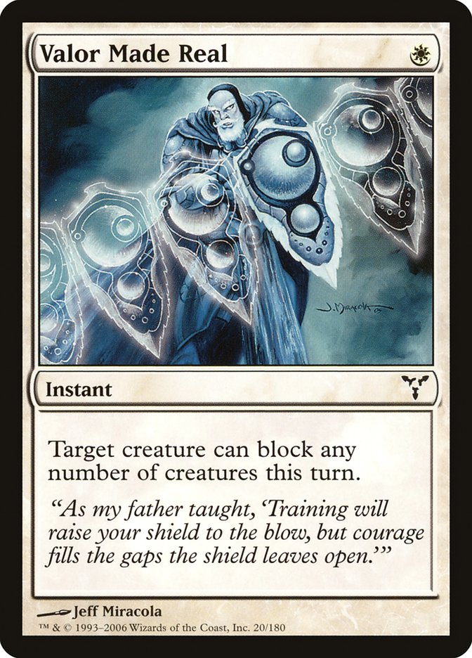 Valor Made Real [Dissension] Foil