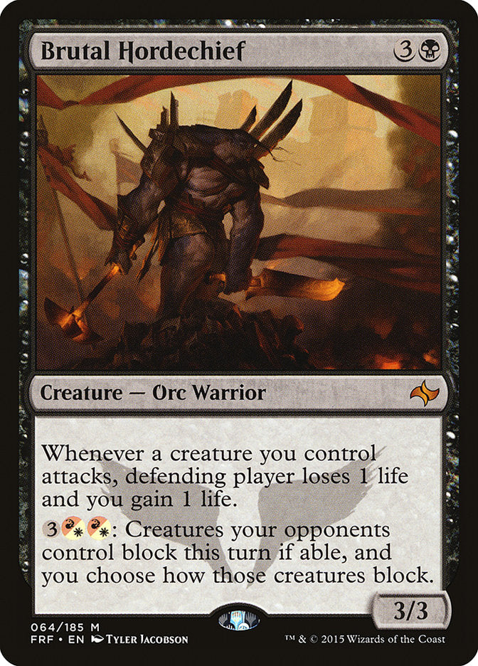 Brutal Hordechief [Fate Reforged] Foil