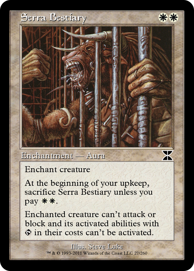 Serra Bestiary  [Masters Edition IV] Foil