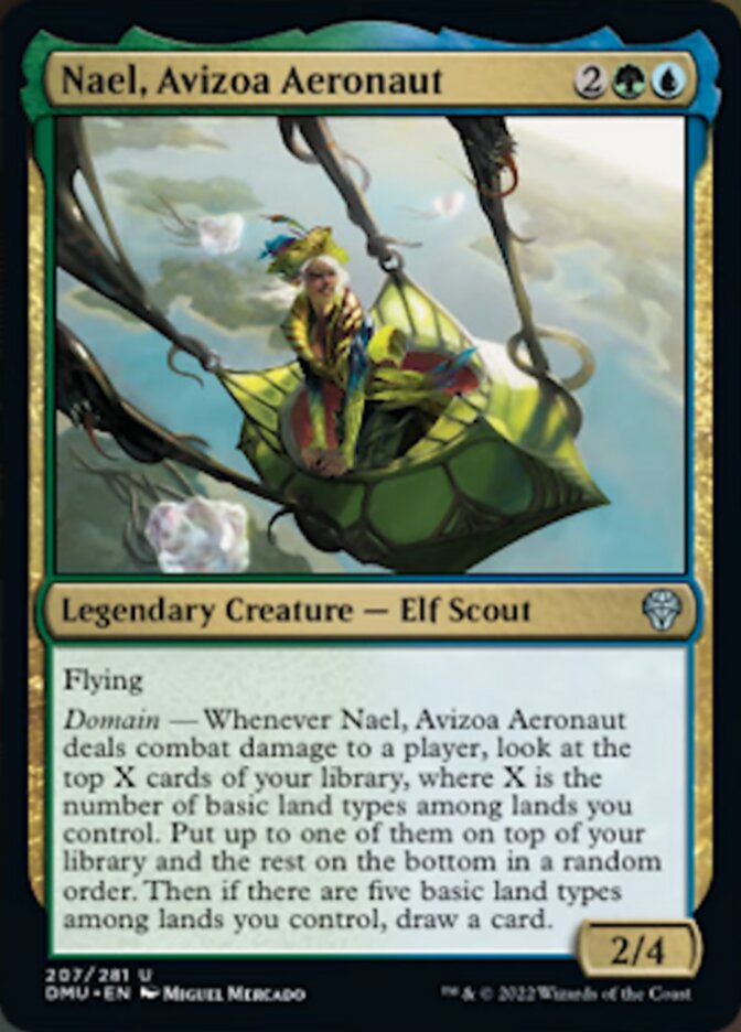 Nael, Avizoa Aeronaut [Dominaria United] Foil