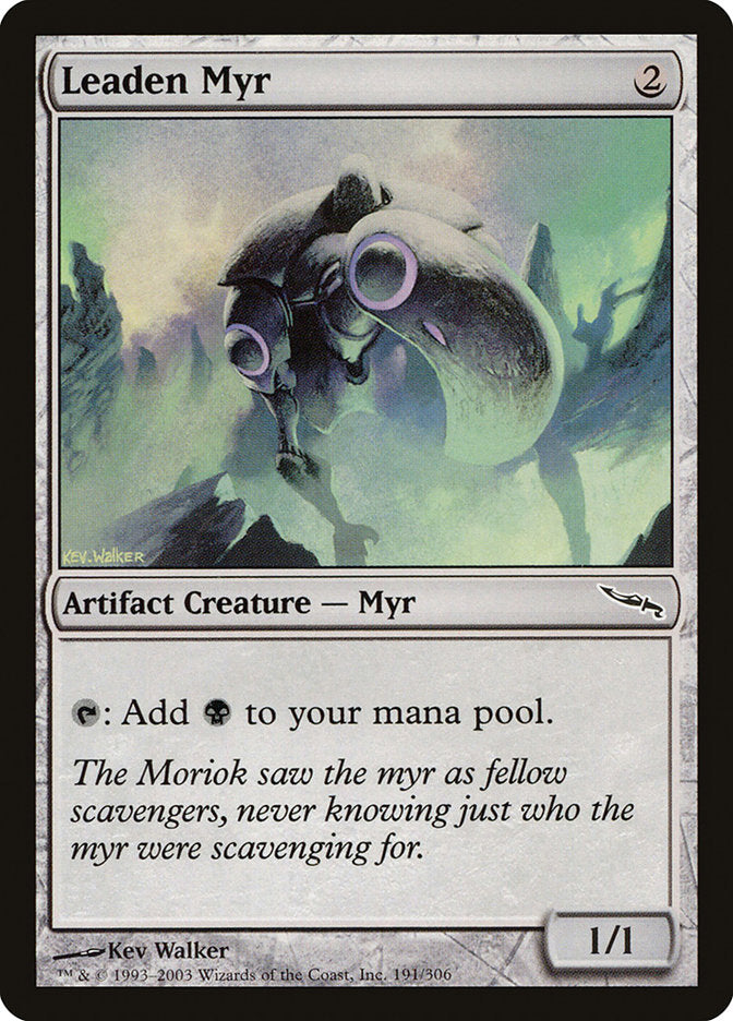 Leaden Myr [Mirrodin] Foil