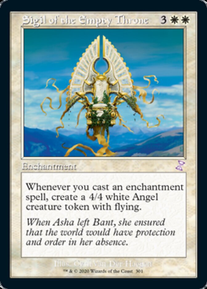 Sigil of the Empty Throne (Timeshifted) [Time Spiral Remastered] Foil