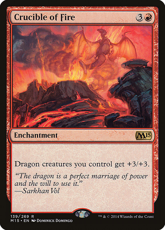 Crucible of Fire [Magic 2015] Foil